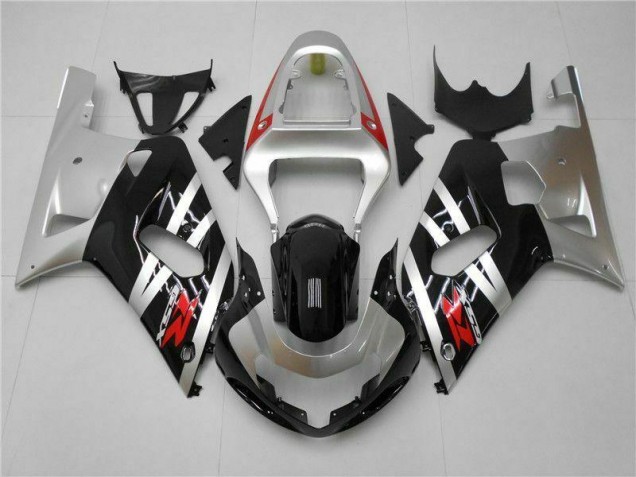 Carénage Moto Suzuki GSXR 600 / 750 K1 K2 K3 2001-2003 - Argent