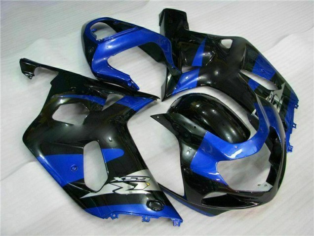 Carénage Moto Suzuki GSXR 600 / 750 K1 K2 K3 2001-2003 - Bleu Noir Carénage Moto Suzuki GSXR 600 / 750 K1 K2 K3 2001-2003 - Bleu Noir