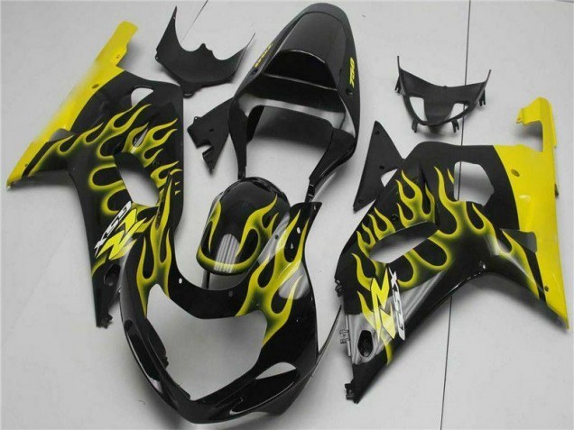 Carénage Moto Suzuki GSXR 600 / 750 K1 K2 K3 2001-2003 - Noir Carénage Moto Suzuki GSXR 600 / 750 K1 K2 K3 2001-2003 - Noir