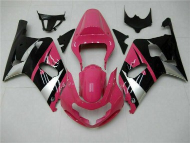Carénage Moto Suzuki GSXR 600 / 750 K1 K2 K3 2001-2003 - Rose Noir