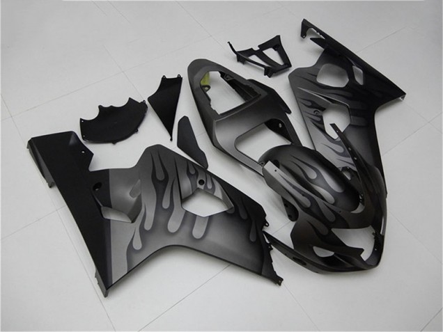 Carénage Moto Suzuki GSXR 600 / 750 K4 2004-2005 - Noir Gris
