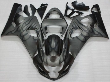 Carénage Moto Suzuki GSXR 600 / 750 K4 2004-2005 - Noir Gris