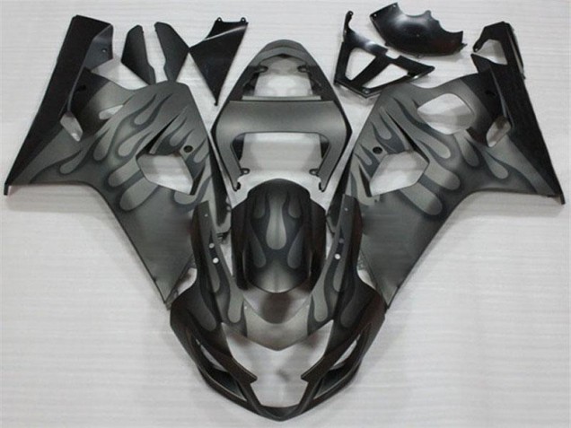 Carénage Moto Suzuki GSXR 600 / 750 K4 2004-2005 - Noir Gris