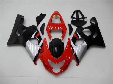 Carénage Moto Suzuki GSXR 600 / 750 K4 2004-2005 - Rouge Noir