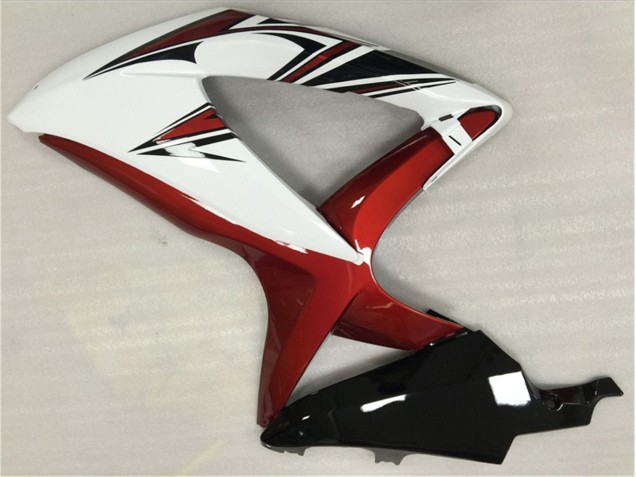 Carénage Moto Suzuki GSXR 600 / 750 K8 2008-2010 - Blanc Rouge Noir Carénage Moto Suzuki GSXR 600 / 750 K8 2008-2010 - Blanc Rouge Noir