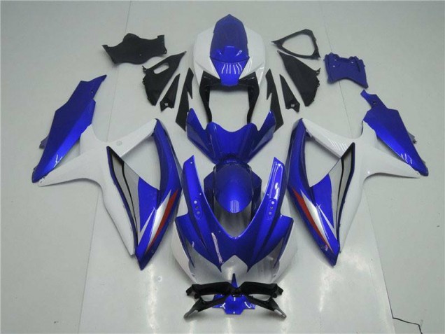 Carénage Moto Suzuki GSXR 600 / 750 K8 2008-2010 - Bleu Blanc