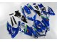 Carénage Moto Suzuki GSXR 600 / 750 K8 2008-2010 - Bleu Blanc Vert Carénage Moto Suzuki GSXR 600 / 750 K8 2008-2010 - Bleu Blanc Vert