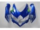 Carénage Moto Suzuki GSXR 600 / 750 K8 2008-2010 - Bleu Blanc Vert Carénage Moto Suzuki GSXR 600 / 750 K8 2008-2010 - Bleu Blanc Vert