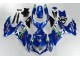 Carénage Moto Suzuki GSXR 600 / 750 K8 2008-2010 - Bleu Blanc Vert Carénage Moto Suzuki GSXR 600 / 750 K8 2008-2010 - Bleu Blanc Vert