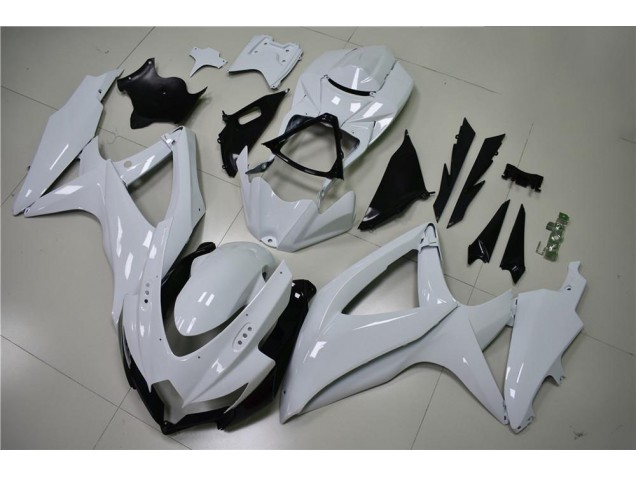 Carénage Moto Suzuki GSXR 600 / 750 K8 2008-2010 - Brillant Blanc
