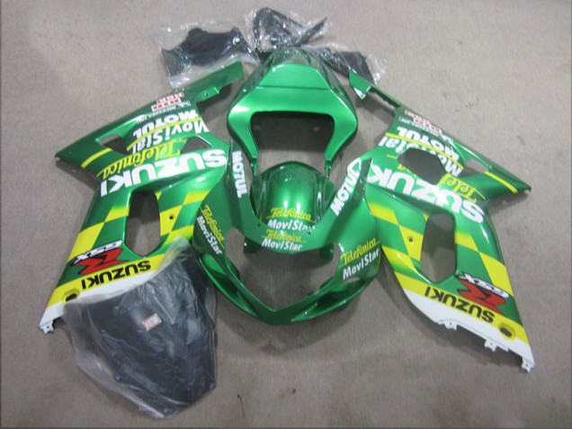 Carénage Moto Suzuki GSXR 600 K1 K2 K3 2001-2003 - Telefunica Movistar