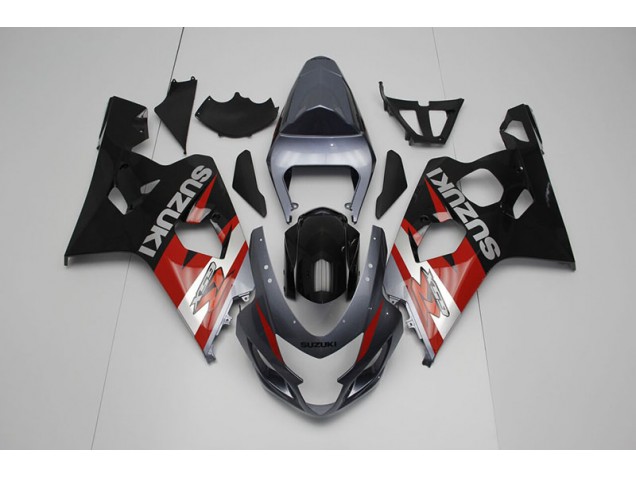 Carénage Moto Suzuki GSXR 750 K4 2004-2005 - Noir Rouge