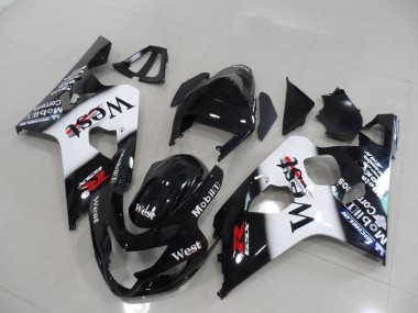 Carénage Moto Suzuki GSXR 750 K4 2004-2005 - Noir West