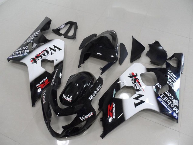 Carénage Moto Suzuki GSXR 750 K4 2004-2005 - Noir West