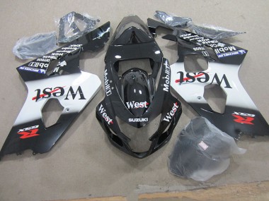 Carénage Moto Suzuki GSXR 750 K4 2004-2005 - Noir West Mobil