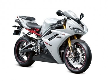 Carénage Moto Triumph Daytona 675 Triple 2006-2008 - Blanc Noir