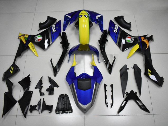Carénage Moto Yamaha R1 2007-2008 - Bleu Requin