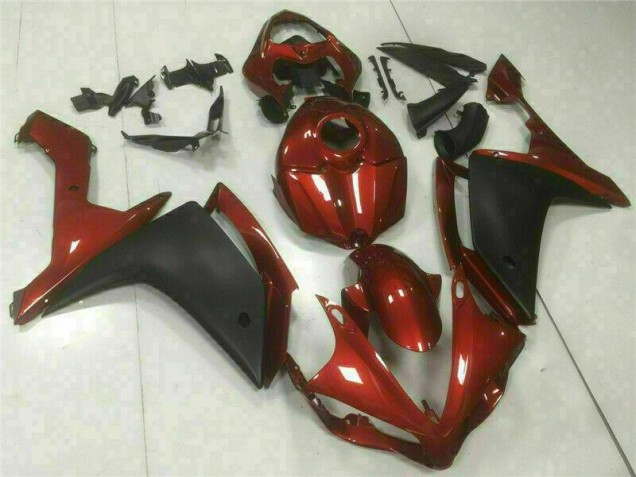 Carénage Moto Yamaha R1 2007-2008 - Rouge Noir Carénage Moto Yamaha R1 2007-2008 - Rouge Noir
