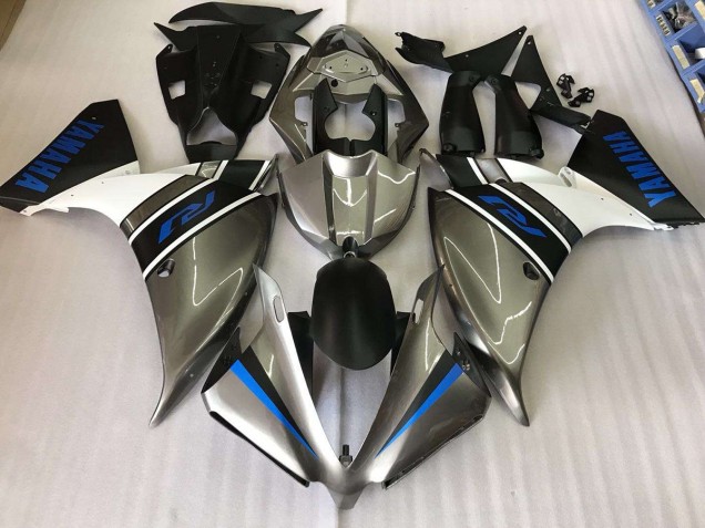 Carénage Moto Yamaha R1 2009-2011 - Argent Bleu Carénage Moto Yamaha R1 2009-2011 - Argent Bleu