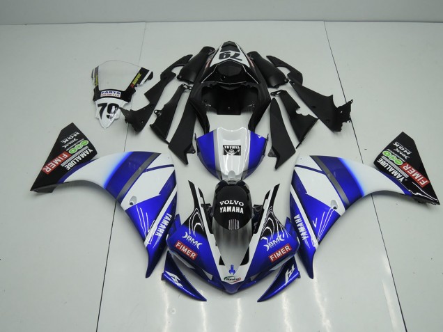 Carénage Moto Yamaha R1 2009-2011 - Bleu Noir Sterilgarda Carénage Moto Yamaha R1 2009-2011 - Bleu Noir Sterilgarda
