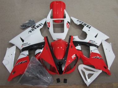 Carénage Moto Yamaha R1 2009-2011 - Rouge Blanc Noir