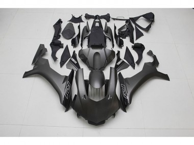 Carénage Moto Yamaha R1 2015-2019 - Noir Blanc Décalque