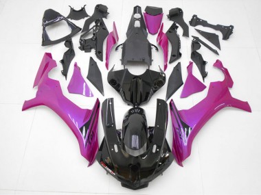 Carénage Moto Yamaha R1 2015-2019 - Noir Violet Rouge