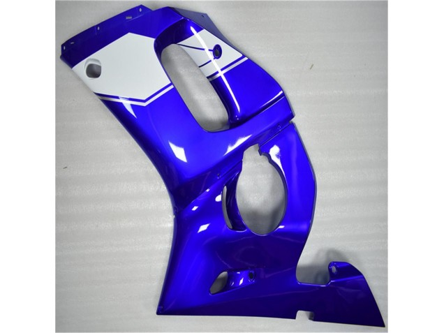 Carénage Moto Yamaha R6 1998-2002 - Blanc Bleu Carénage Moto Yamaha R6 1998-2002 - Blanc Bleu