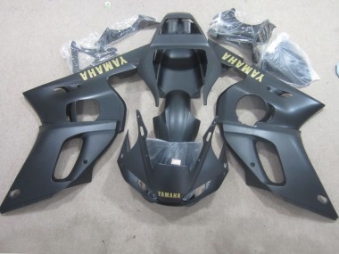 Carénage Moto Yamaha R6 1998-2002 - Noir Jaune Décalque