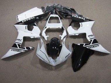 Carénage Moto Yamaha R6 2003-2005 - Blanc Noir