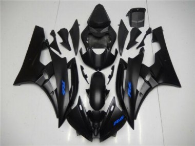 Carénage Moto Yamaha R6 2006-2007 - Noir Bleu