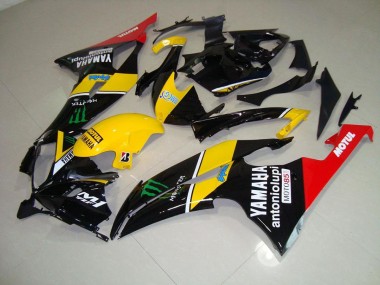 Carénage Moto Yamaha R6 2008-2016 - Jaune Monster