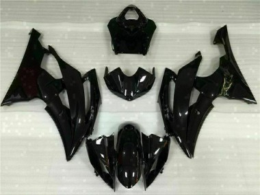 Carénage Moto Yamaha R6 2008-2016 - Noir Brillant