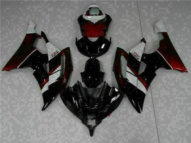 Carénages Moto ABS Yamaha R6 2008-2016 - Noir