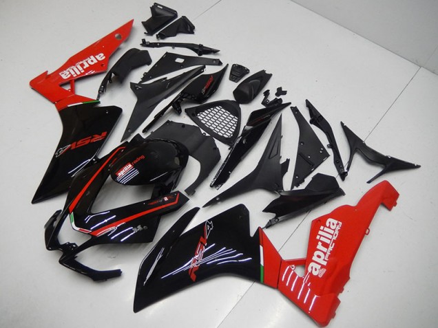 Carénages Moto Aprilia RSV4 2009-2015 - Noir Rouge Carénages Moto Aprilia RSV4 2009-2015 - Noir Rouge