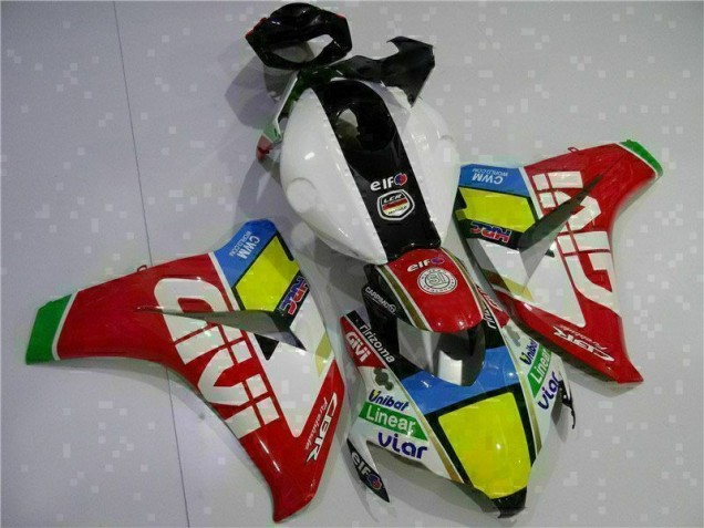 Carénages Moto & Carrosserie Honda CBR 1000 RR 2008-2011 - Rouge Blanc Carénages Moto & Carrosserie Honda CBR 1000 RR 2008-2011 - Rouge Blanc