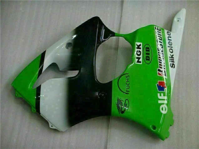 Carénages Moto & Carrosserie Kawasaki ZX6R 2000-2002 - Vert Noir Carénages Moto & Carrosserie Kawasaki ZX6R 2000-2002 - Vert Noir
