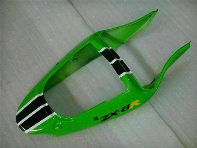 Carénages Moto & Carrosserie Kawasaki ZX6R 2000-2002 - Vert Noir Carénages Moto & Carrosserie Kawasaki ZX6R 2000-2002 - Vert Noir