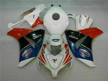 Carénages Moto Honda CBR 1000 RR 2008-2011 - Rouge Blanc