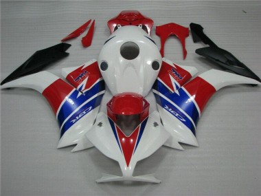 Carénages Moto Honda CBR 1000 RR 2012-2016 - Blanc Bleu Rouge
