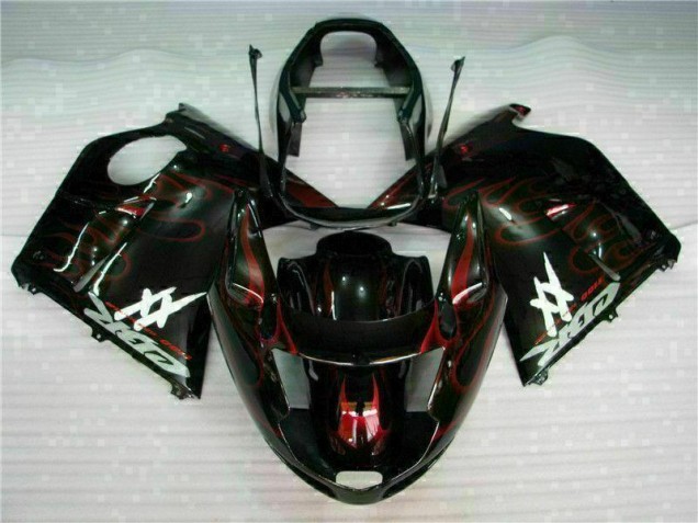 Carénages Moto Honda CBR 1100 XX 1996-2007 - Rouge Flamme Carénages Moto Honda CBR 1100 XX 1996-2007 - Rouge Flamme