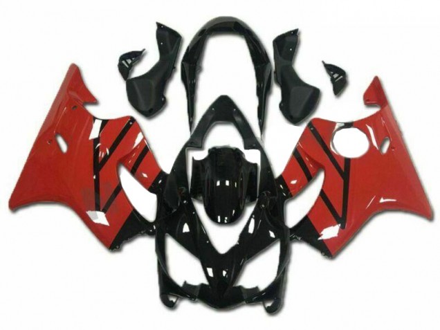 Carénages Moto Honda CBR 600 F4i 2004-2007 - Rouge Noir Carénages Moto Honda CBR 600 F4i 2004-2007 - Rouge Noir
