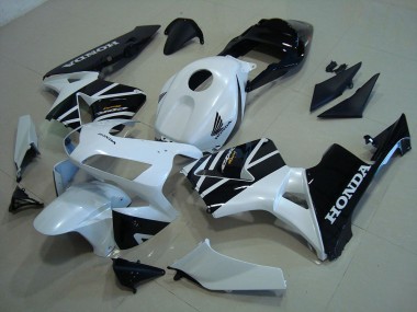 Carénages Moto Honda CBR 600 RR 2003-2004 - Blanc Noir