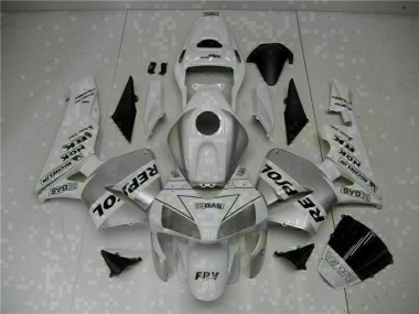 Carénages Moto Honda CBR 600 RR 2003-2004 - Blanc Repsol