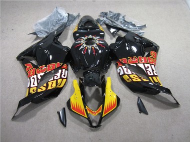 Carénages Moto Honda CBR 600 RR 2009-2012 - Noir Jaune