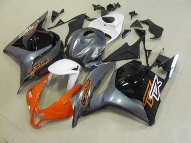 Carénages Moto Honda CBR 600 RR 2009-2012 - Orange Gris Noir