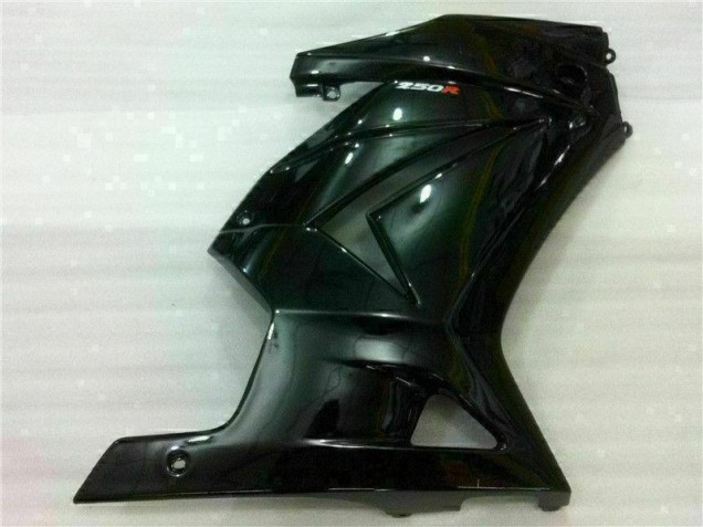 Carénages Moto Kawasaki EX250 2008-2012 - Noir Carénages Moto Kawasaki EX250 2008-2012 - Noir