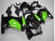 Carénages Moto Kawasaki EX250 2008-2012 - Noir Vert Carénages Moto Kawasaki EX250 2008-2012 - Noir Vert