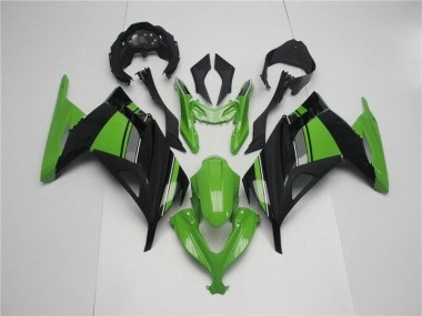 Carénages Moto Kawasaki EX300 2013-2016 - Vert Noir