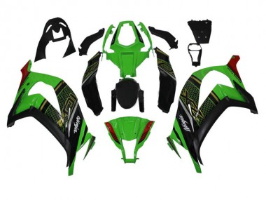 Carénages Moto Kawasaki ZX10R 2011-2015 - Vert Noir
